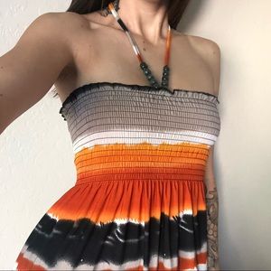 🍊SOLD - JON & ANNA FUNKY STRIPED DRESS